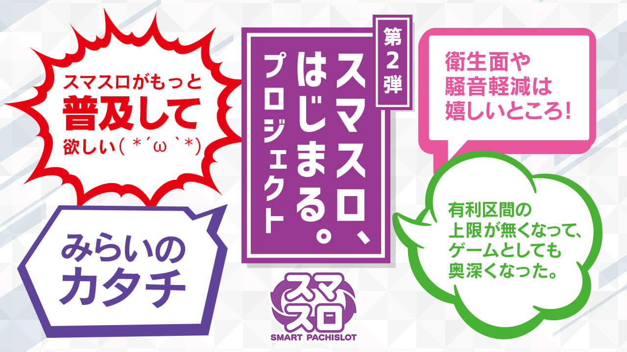 第2弾 スマスロ、はじまる。プロジェクト